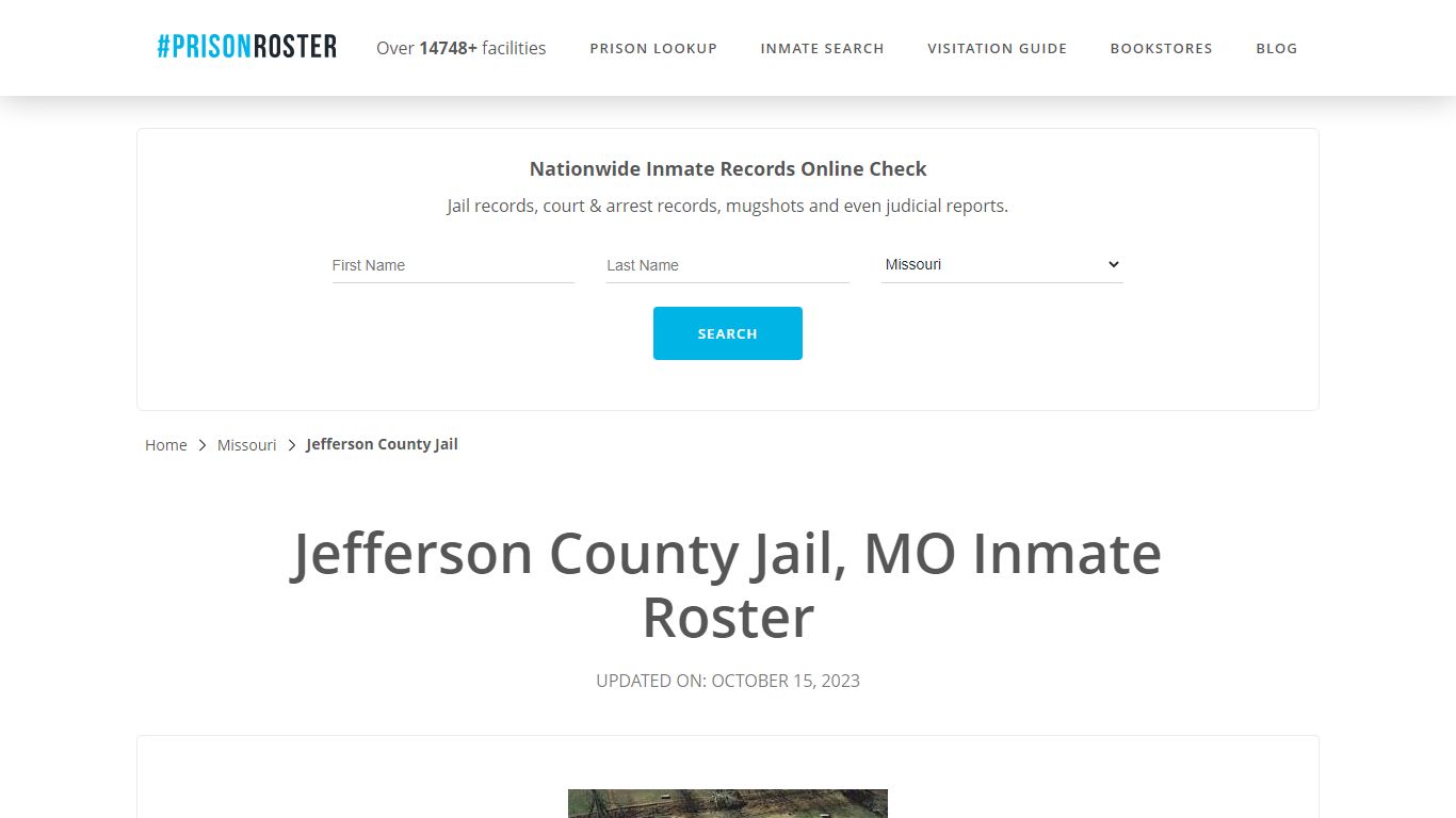 Jefferson County Jail, MO Inmate Roster - Prisonroster